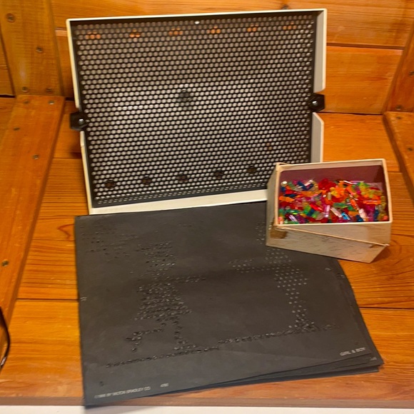 The Amazing Lite  Brite! 1986 Vintage Toy! Tested and Works Well! - Picture 9 of 16